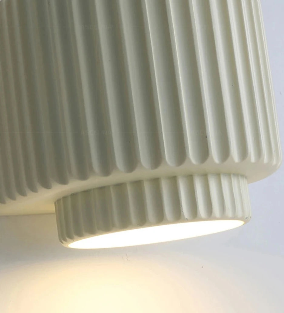 Aplique minimalista escandinavo a rayas