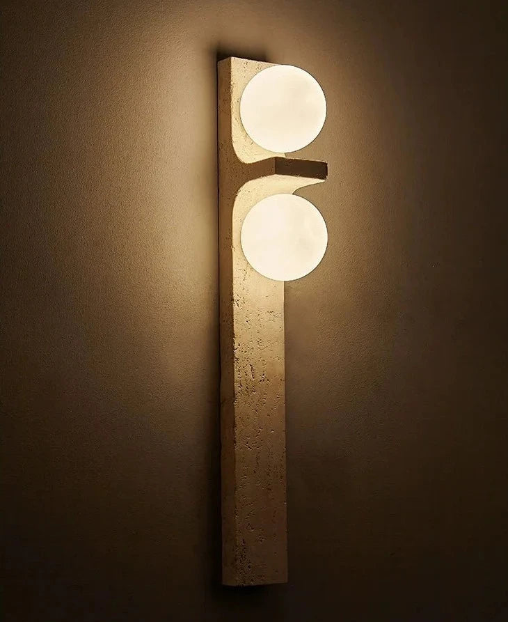 LED lång remsa sten vägglampa för vardagsrum