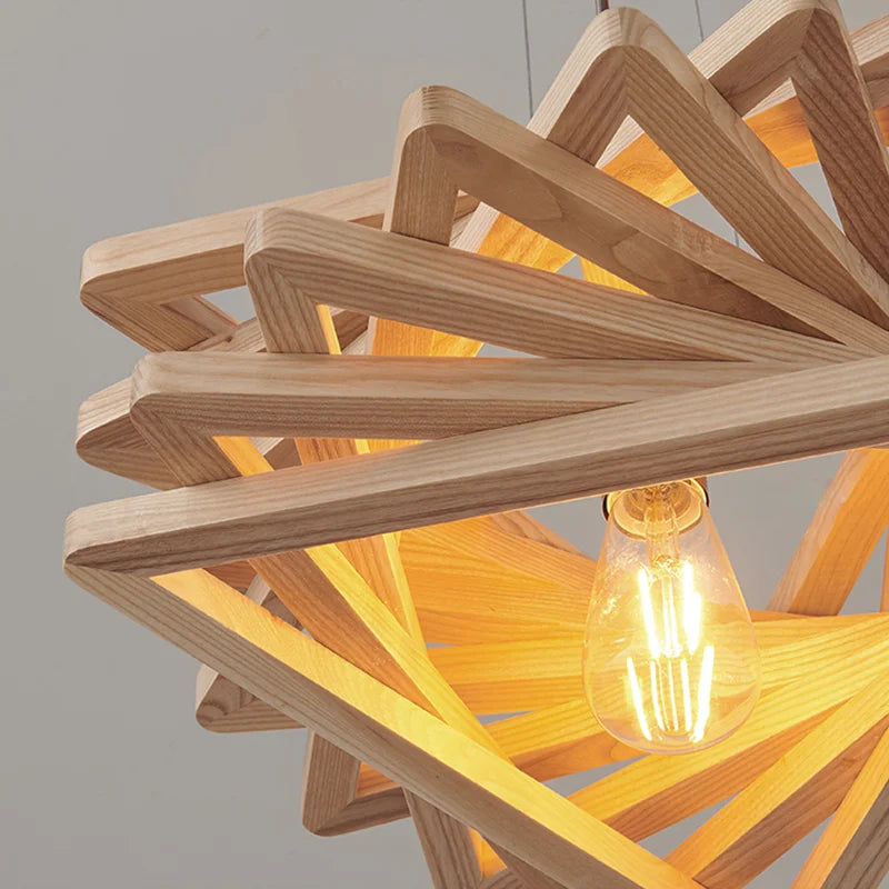 Lámpara colgante de diseño artístico Wabi sabi