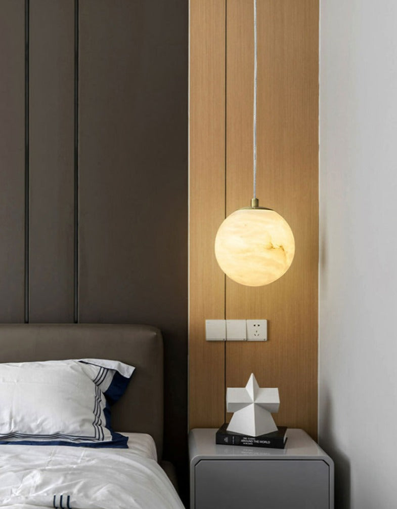 Wabi-Sabi marmor taklampa