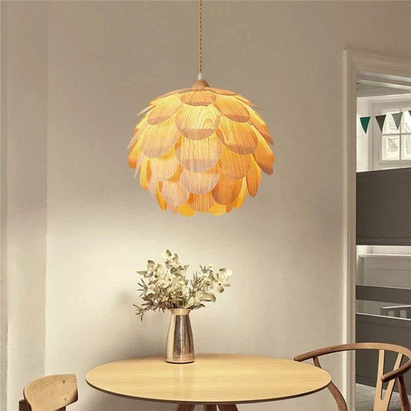 LUXE hanglamp met dennenvruchten