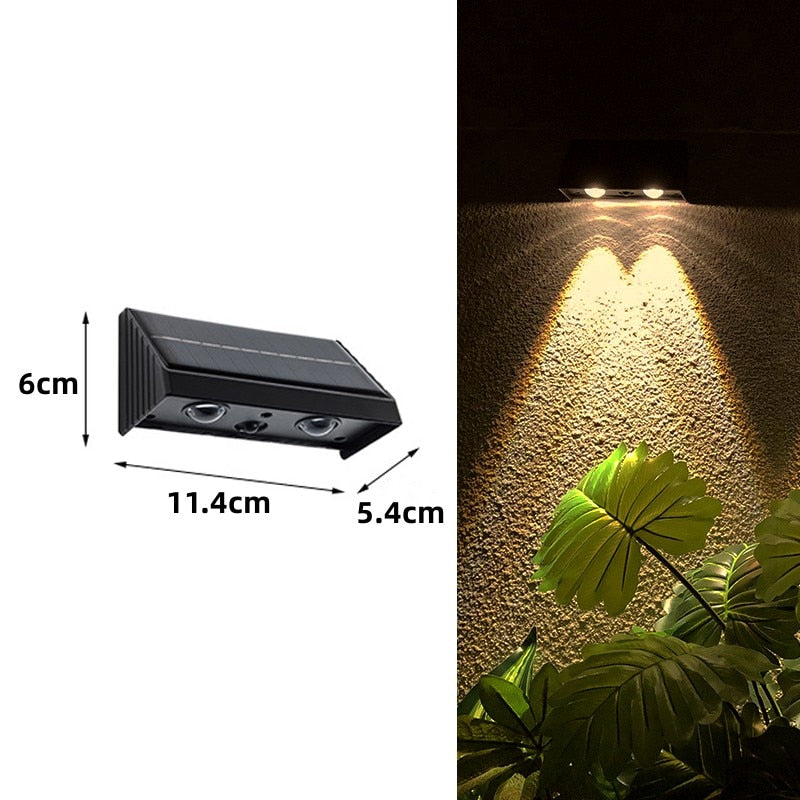 Solar Wall Light with sensor