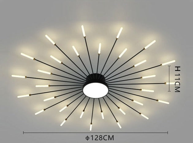 Nordisches Feuerwerk Kronleuchter