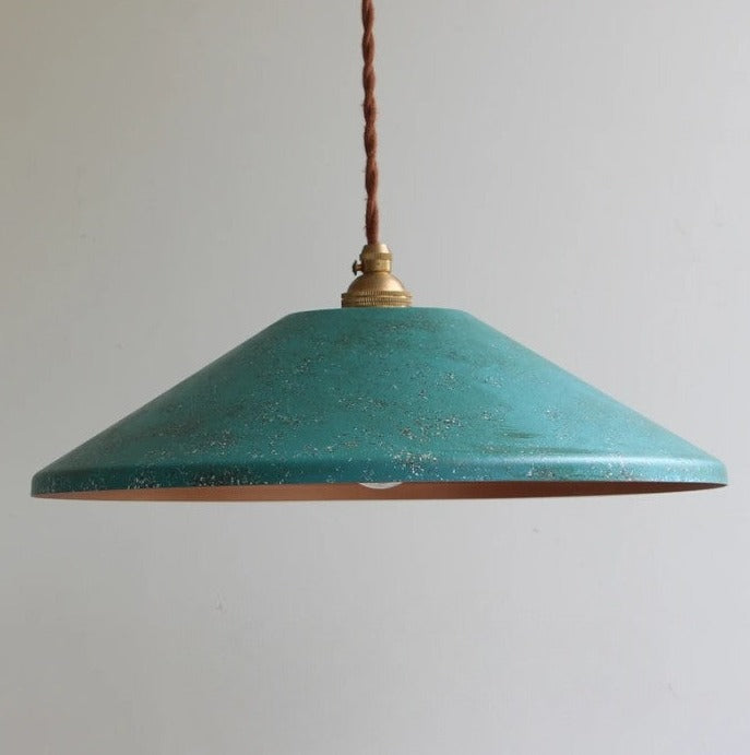 Industrial vintage pendant light