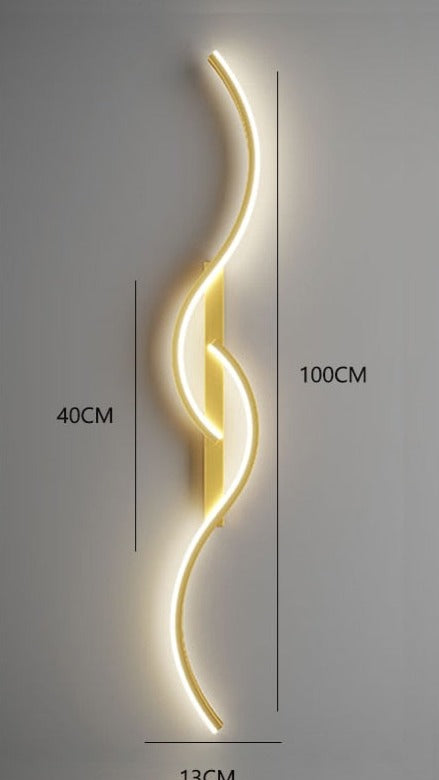 Lampe murale LED de style moderne