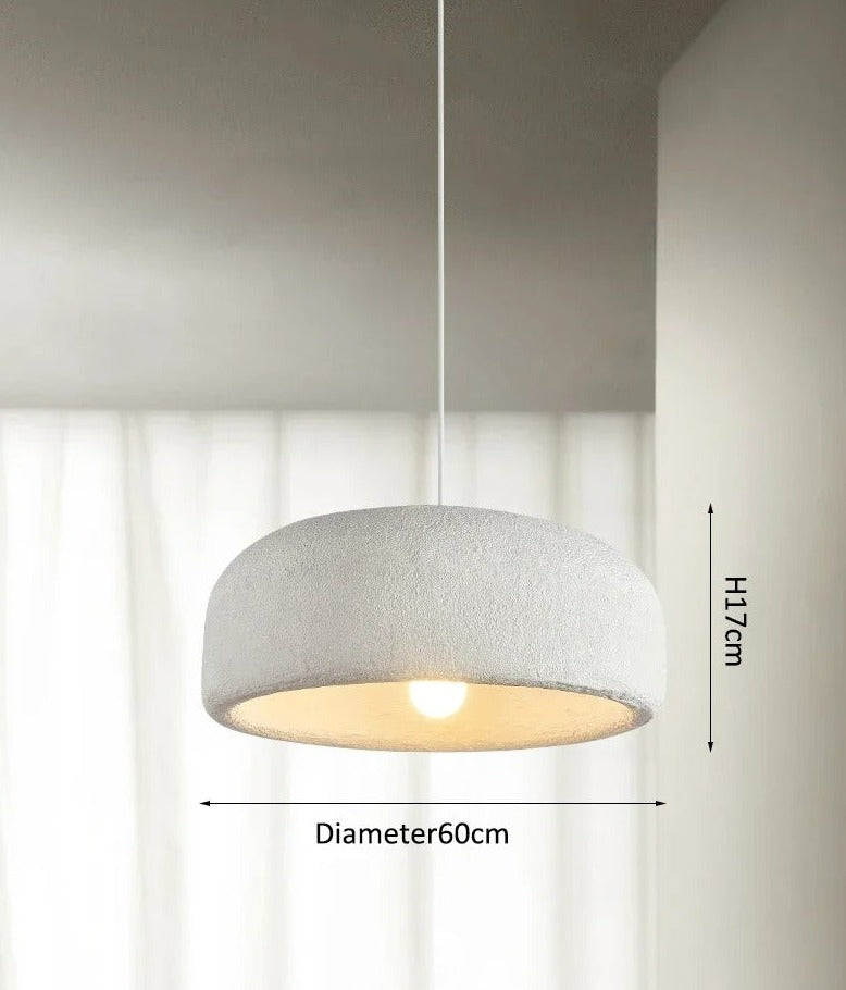 Nordic wabi sabi pendant light