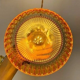 Lámpara colgante de cristal nórdico
