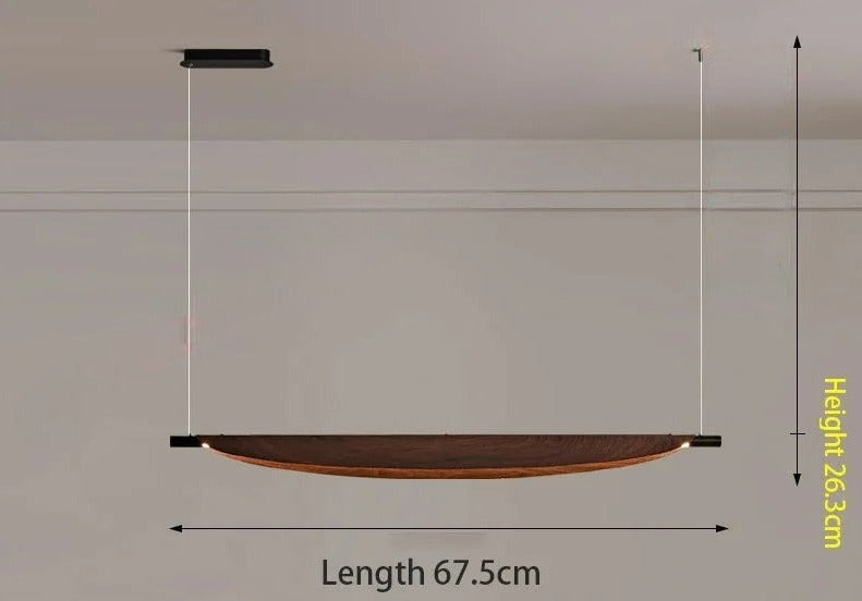 Japanese dining pendant light