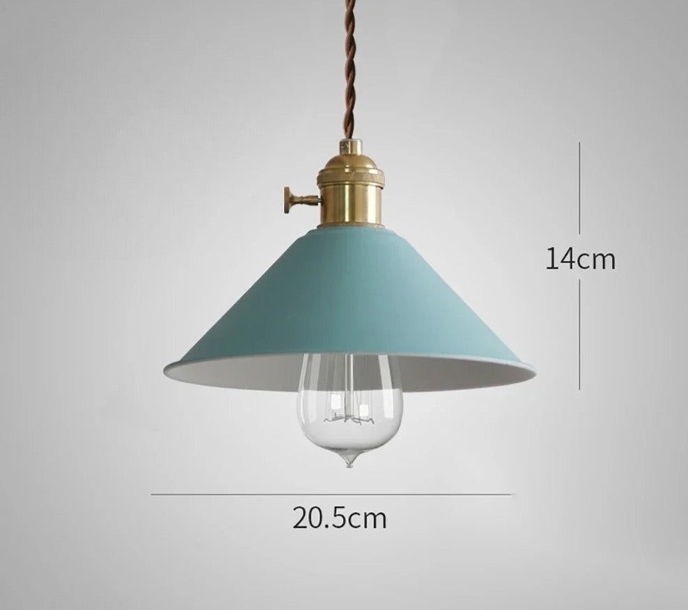 Lámpara colgante minimalista de granja
