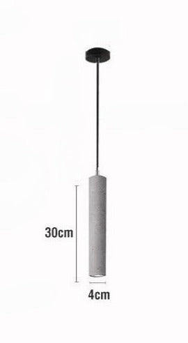 Modern pendellampa i sten
