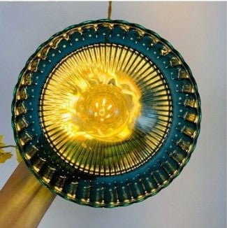 Lámpara colgante de cristal nórdico