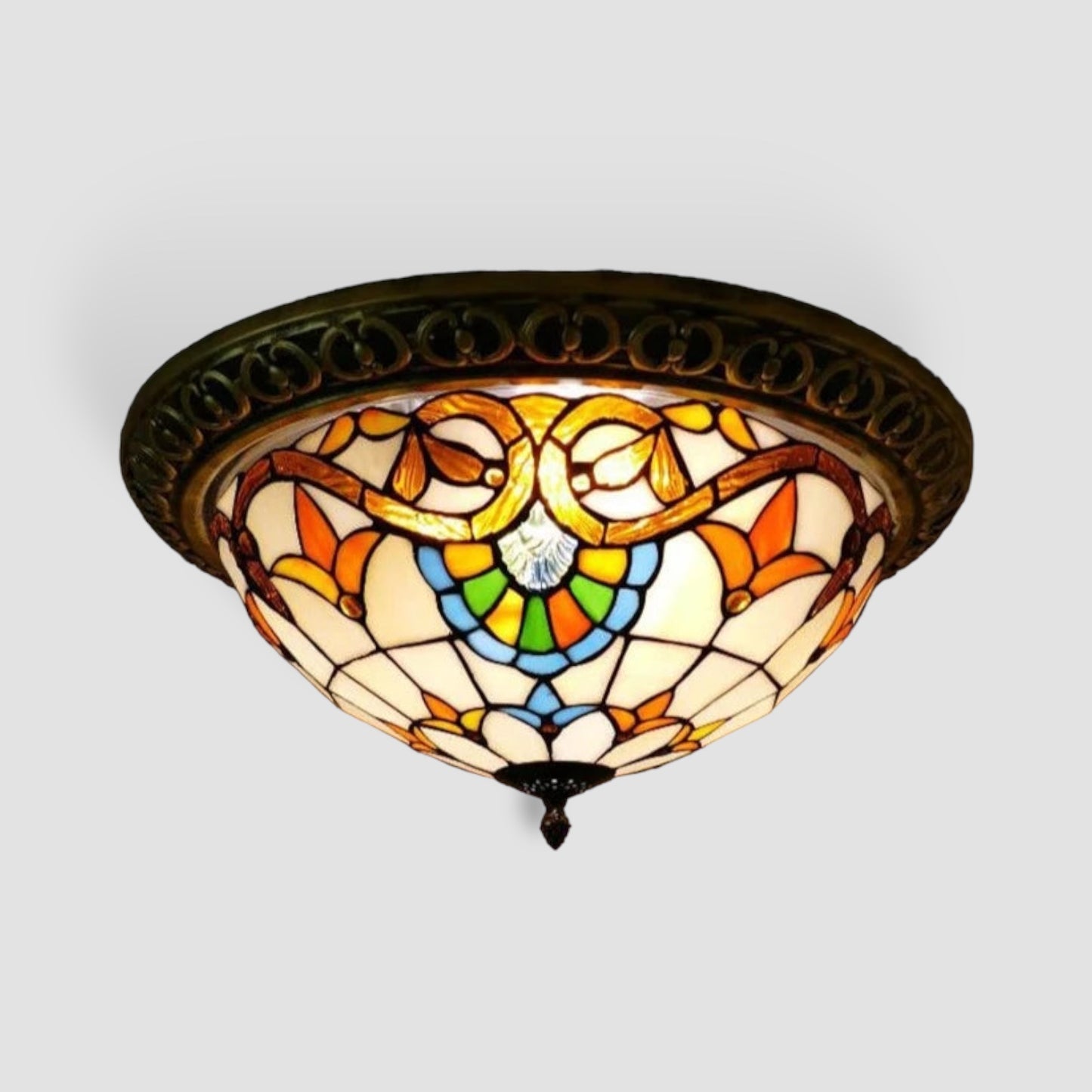 Tiffany vintage plafondlamp