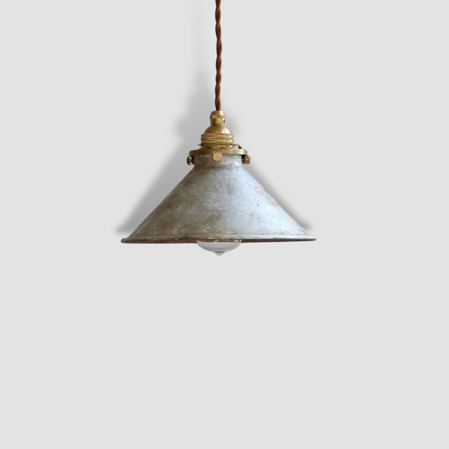 Industrial vintage pendant light