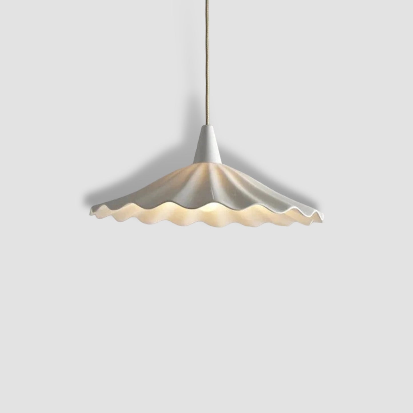 Vintage japan flower pendant light