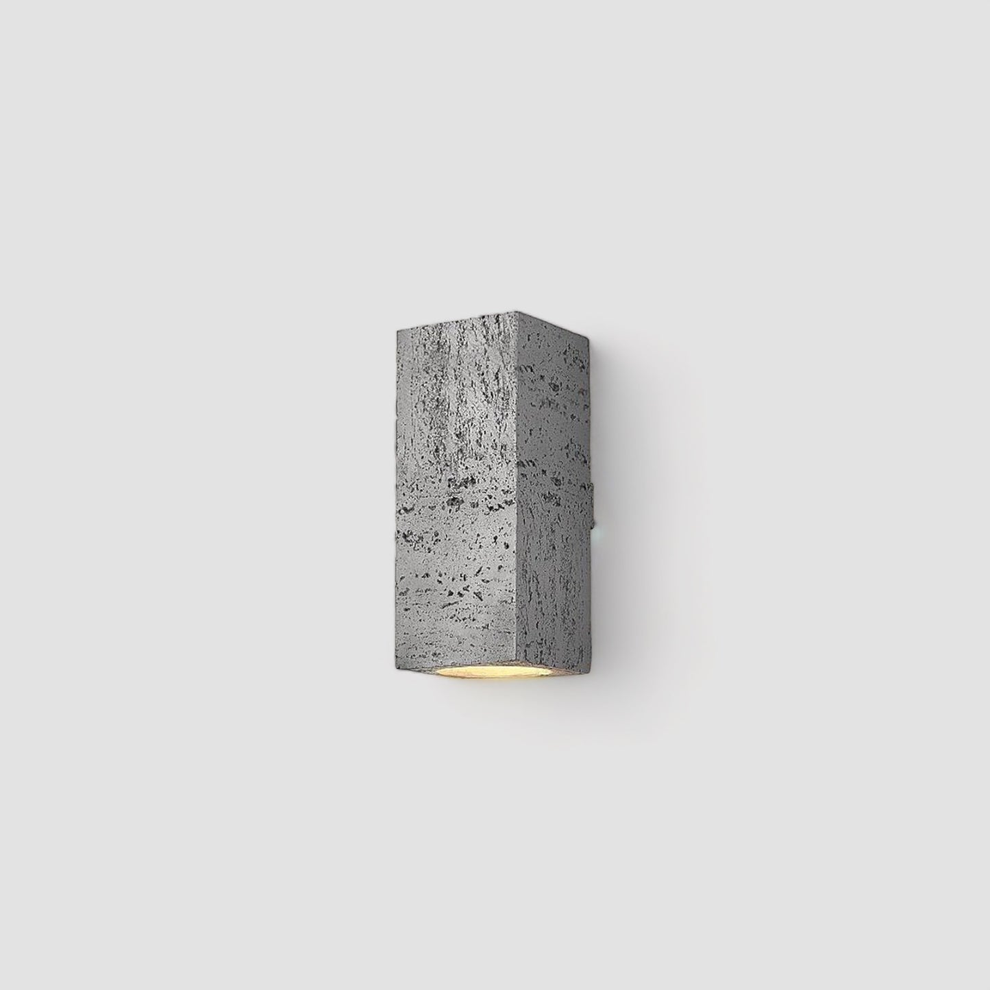 Wabi sabi cement wandlamp