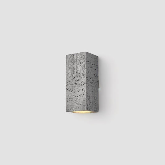 Wabi sabi cement wandlamp