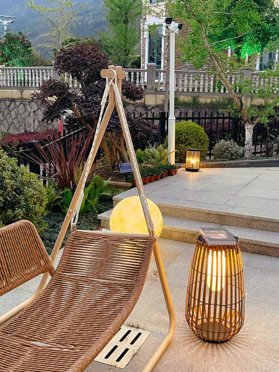 Decoratieve lamp op zonne-energie