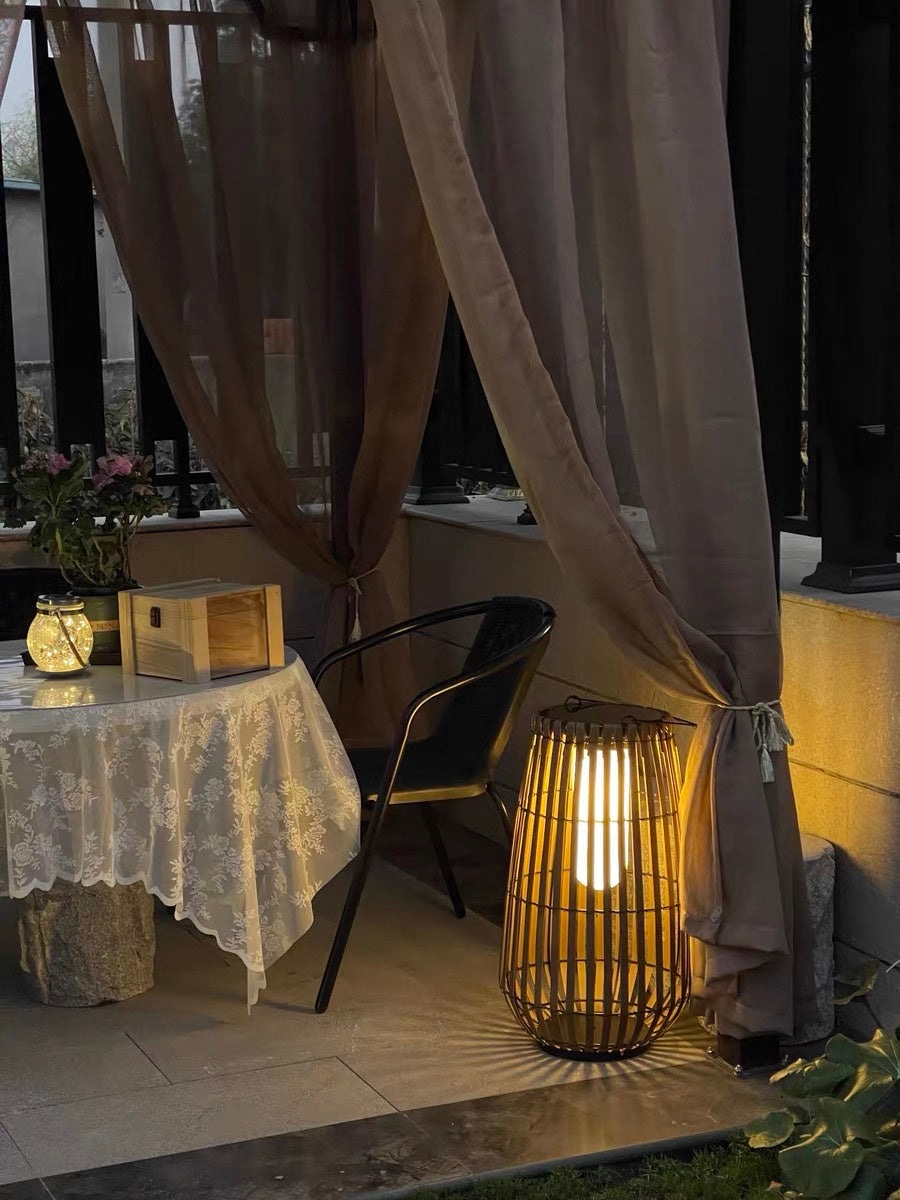 Decoratieve lamp op zonne-energie