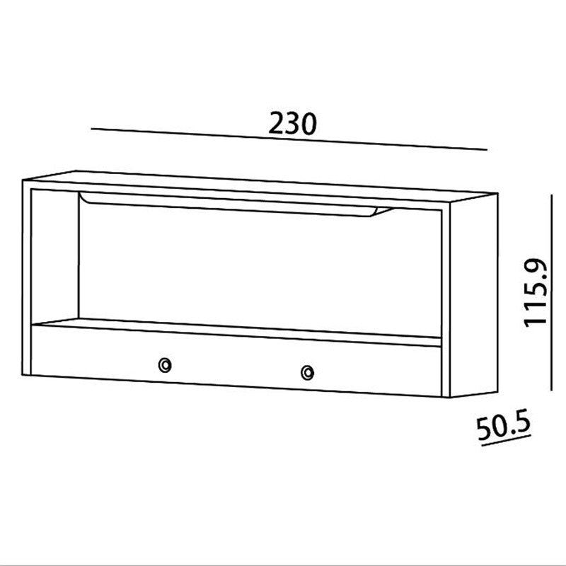 LLY Aluminium Wandlamp
