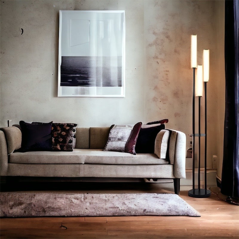 Etagère LED Lampes de sol Dimmable Stockage Debout