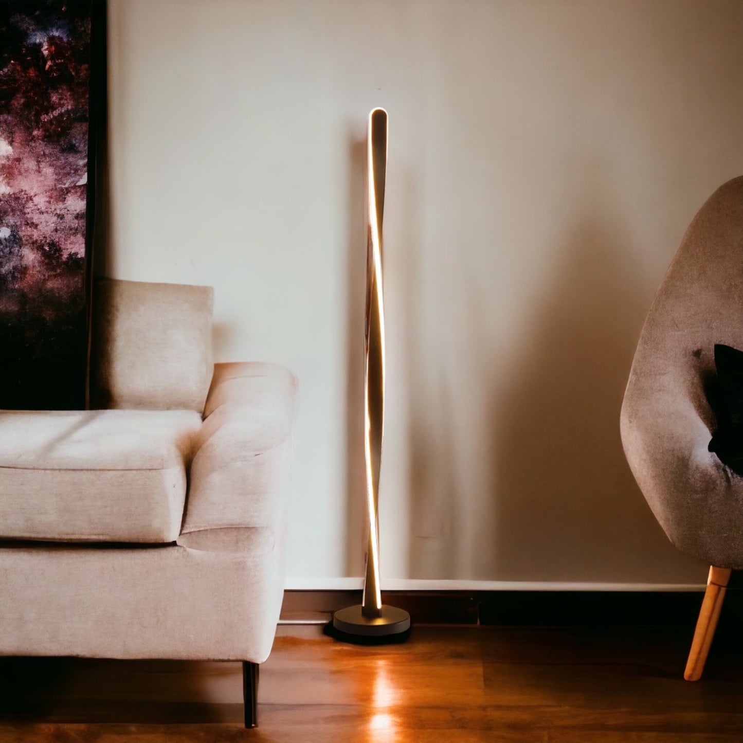 Lampadaire moderne dimmable aluminium
