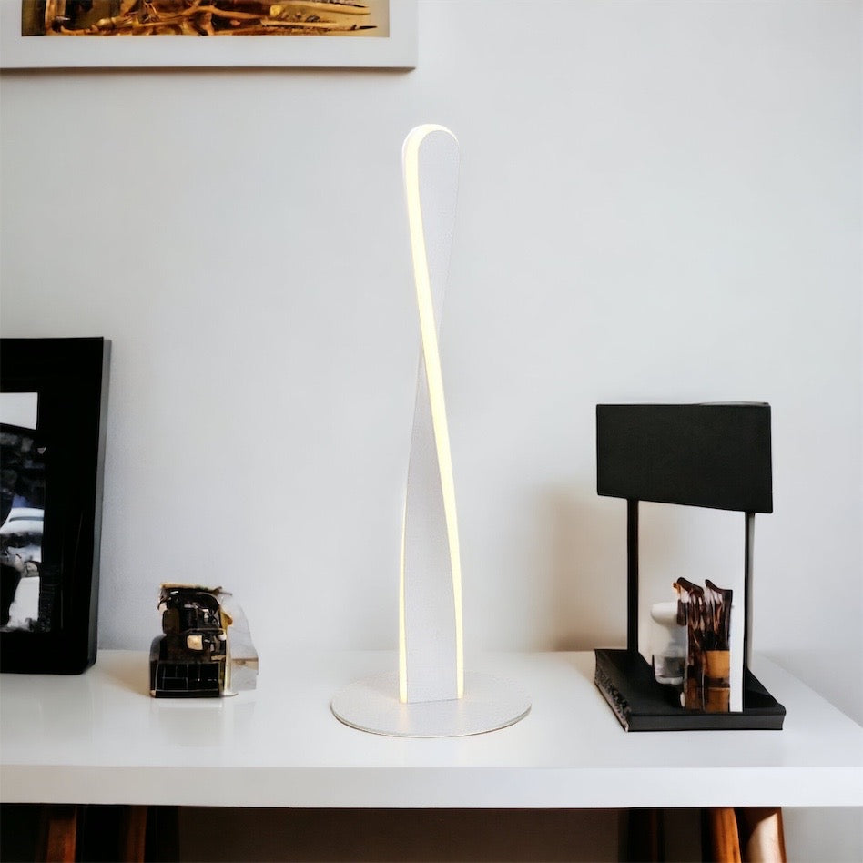 Dimbar modern skrivbordslampa Aluminium
