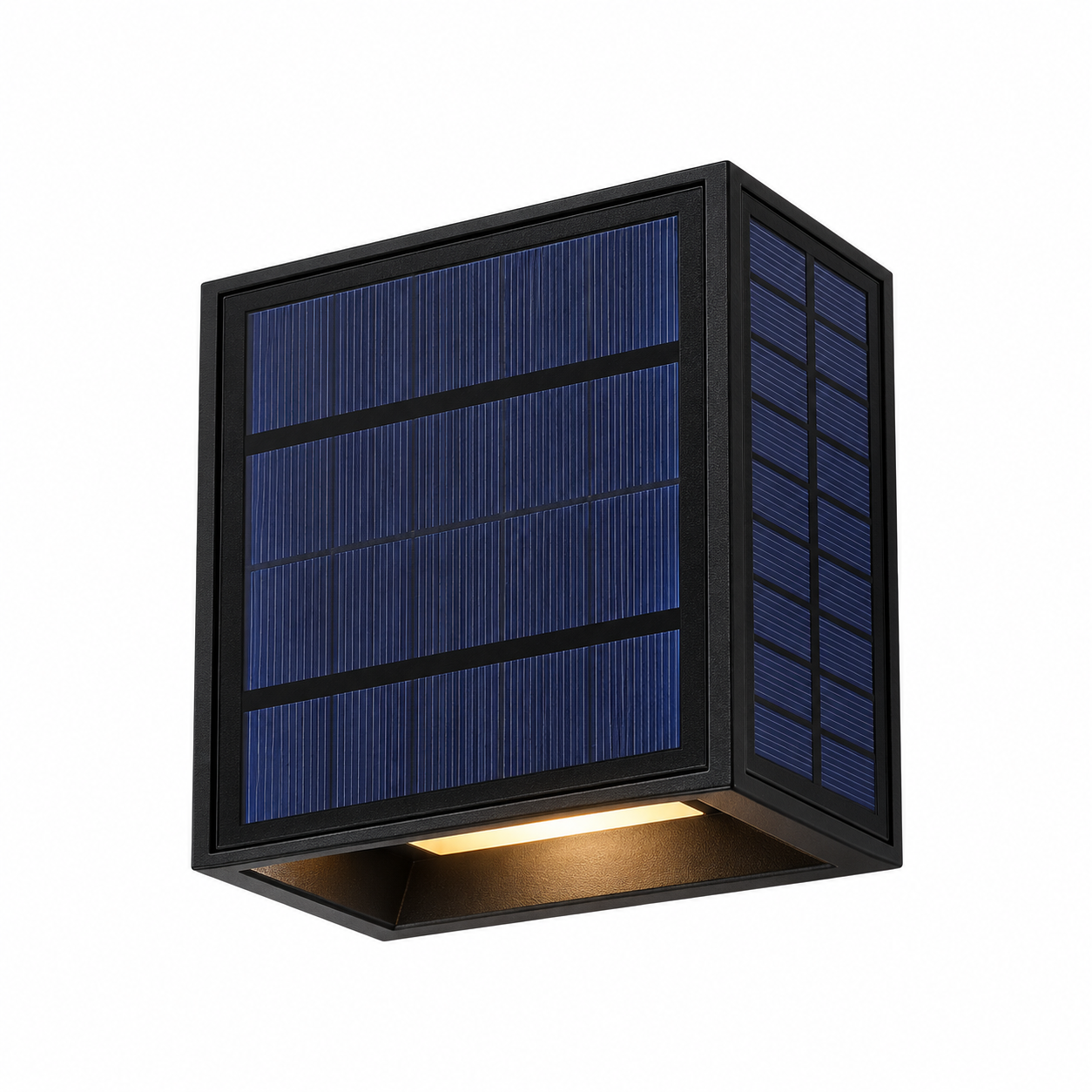 Villa Down-Up Solar Lamp by LuxelyLight - Outdoor Lighting with Warm Light - IP65 Waterproof