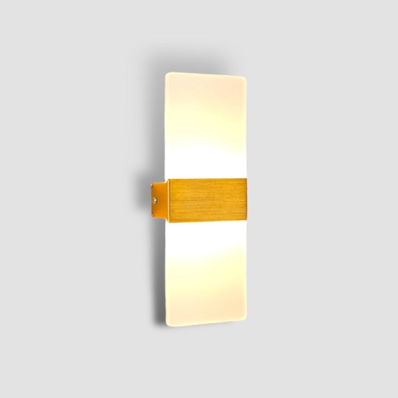 Moderne slaapkamer wandlamp