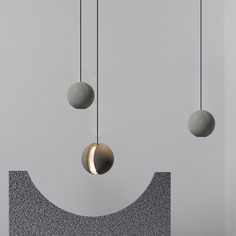 Maanvorm Modern Hanglampje