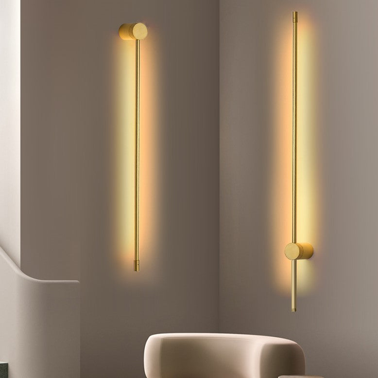 Applique luxueusement minimaliste en forme de tige