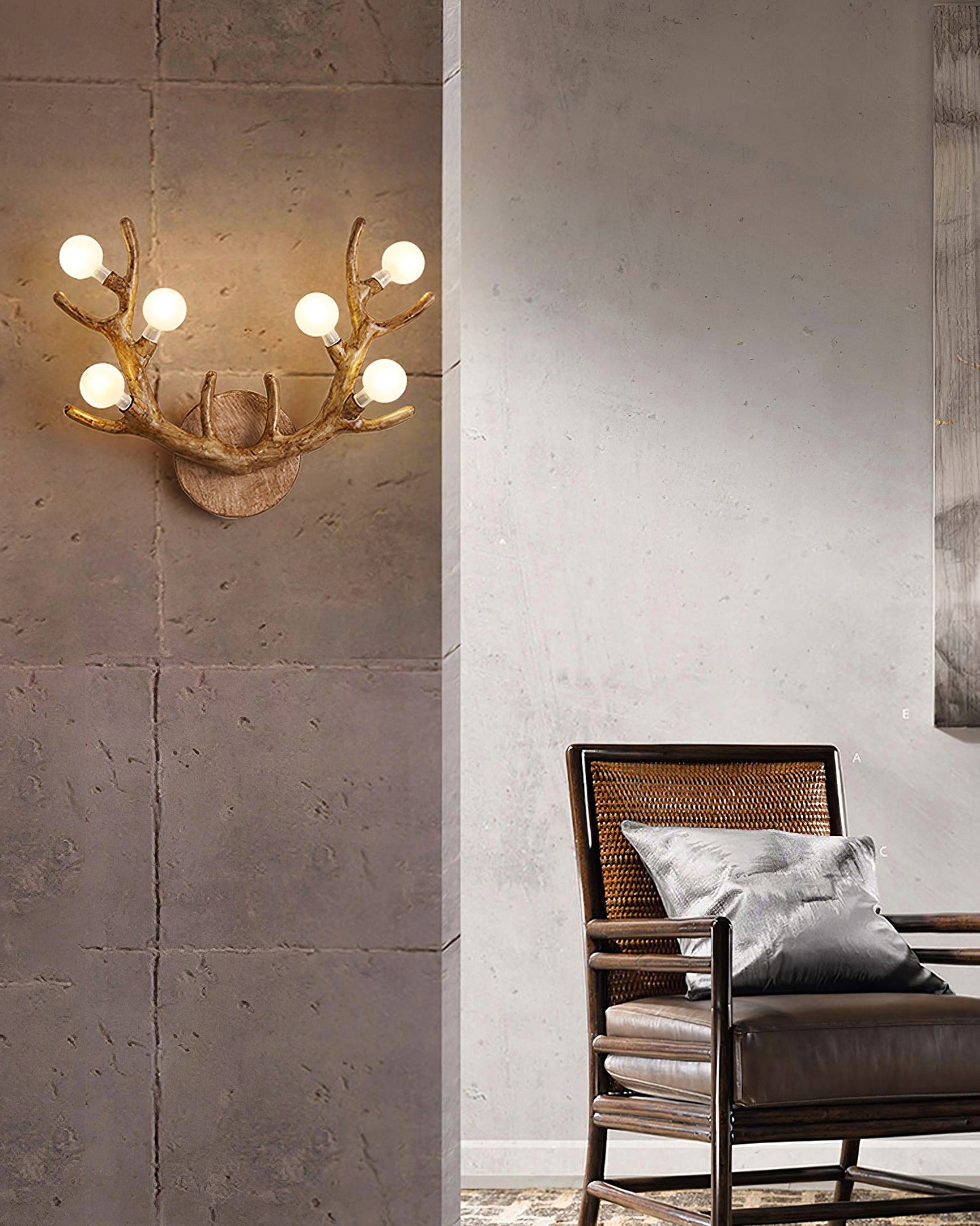 Antler Wall Light
