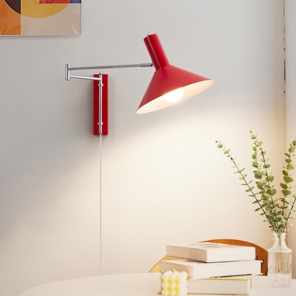 Lampe murale de bureau minimaliste