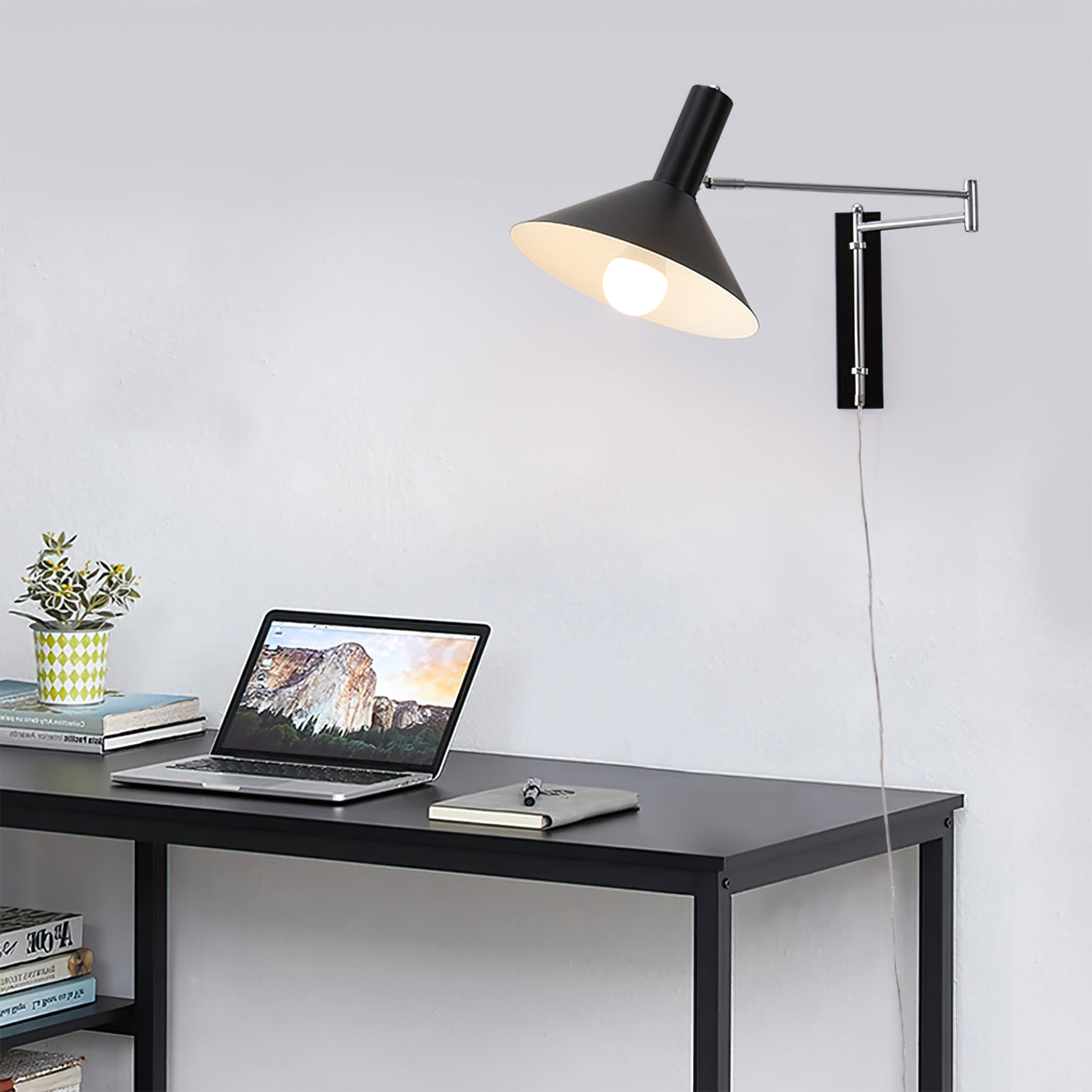 Lampe murale de bureau minimaliste