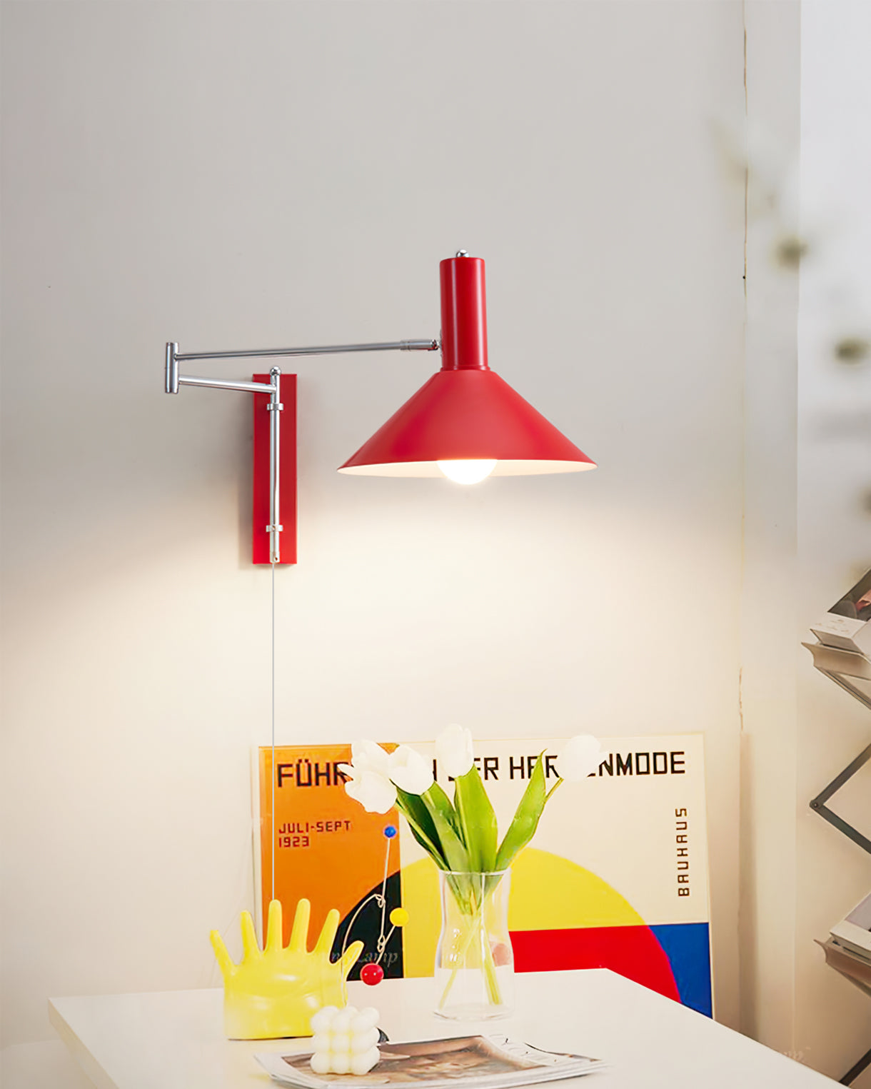 Lampe murale de bureau minimaliste