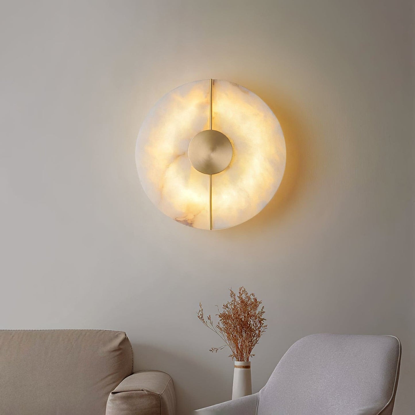 Aplique de mármol Art Déco
