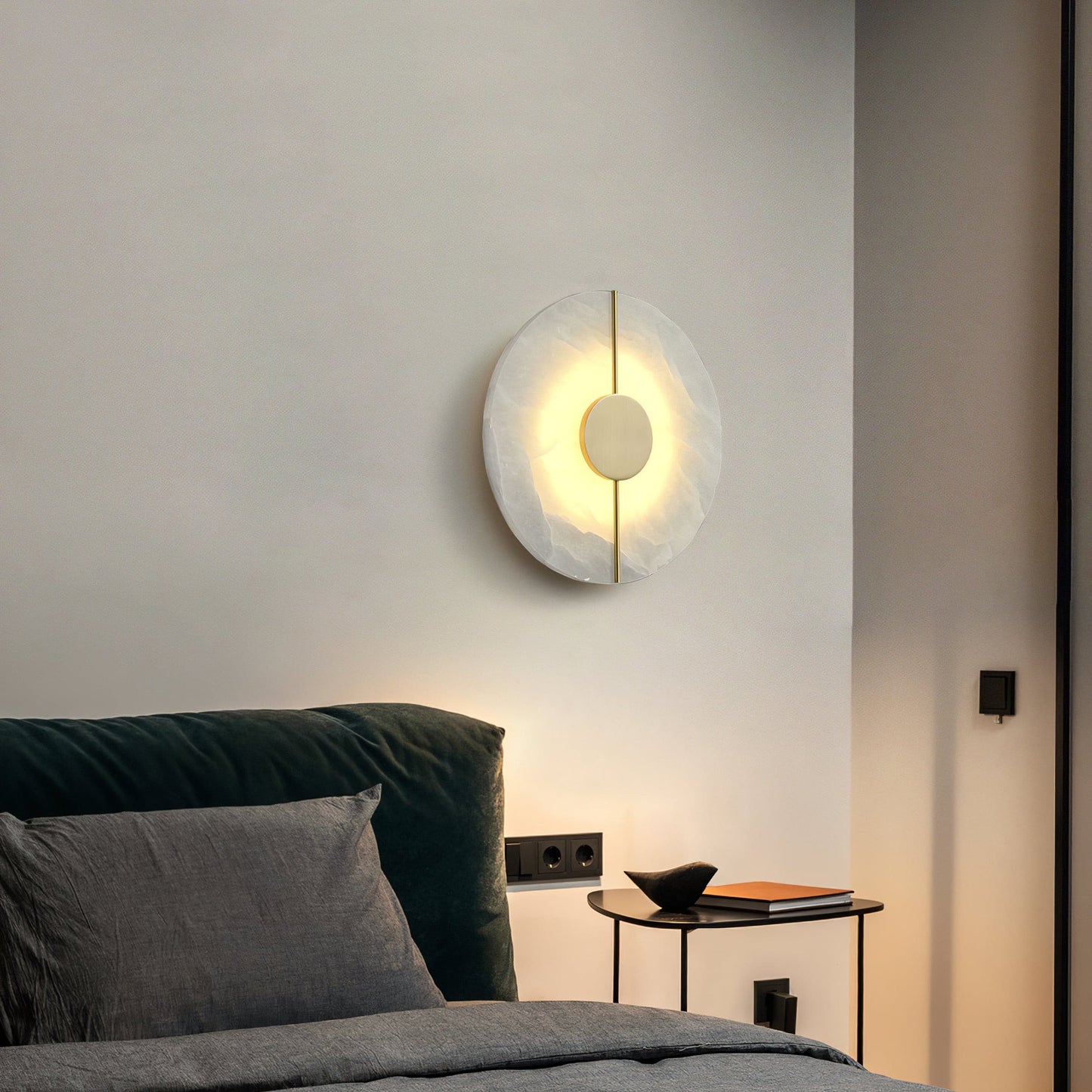 Aplique de mármol Art Déco
