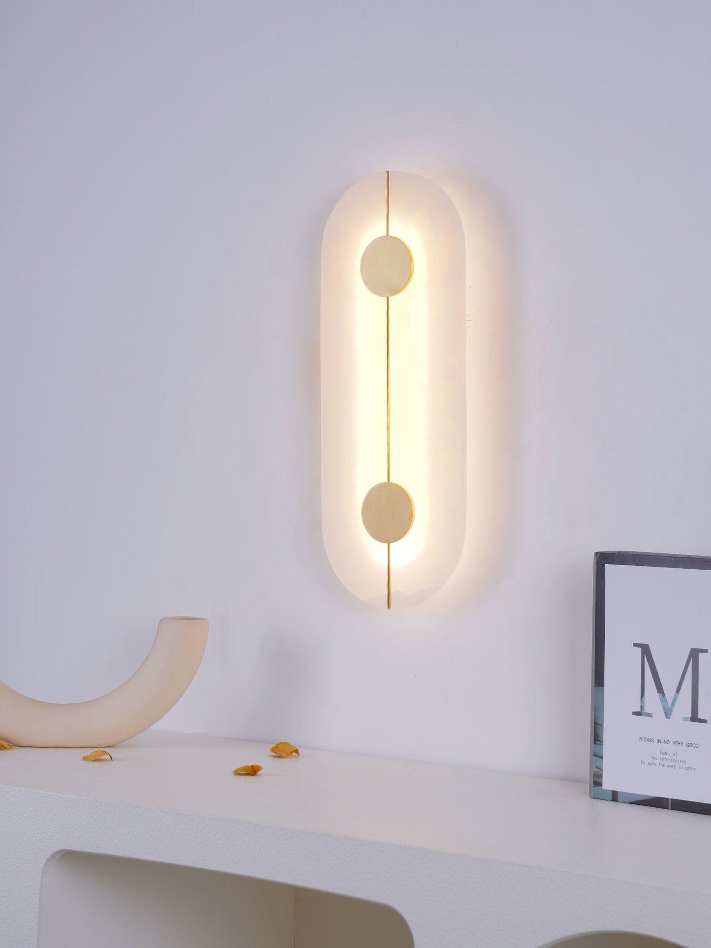 Aplique de mármol Art Déco