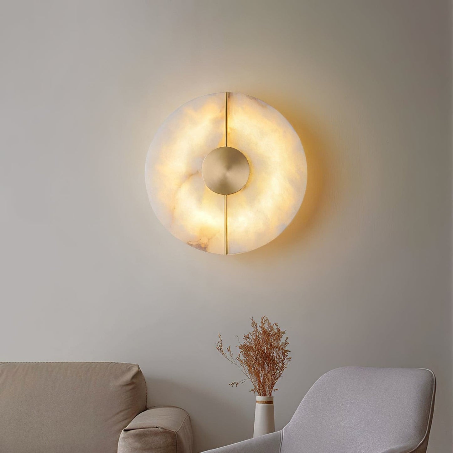 Aplique de mármol Art Déco