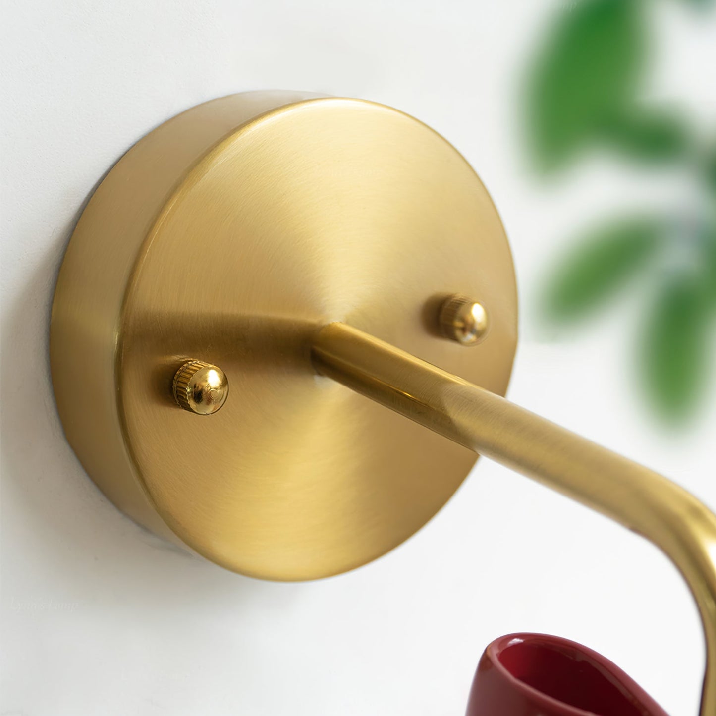 Lampe murale en forme de cloche