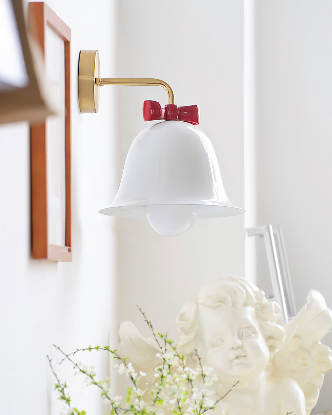 Lampe murale en forme de cloche