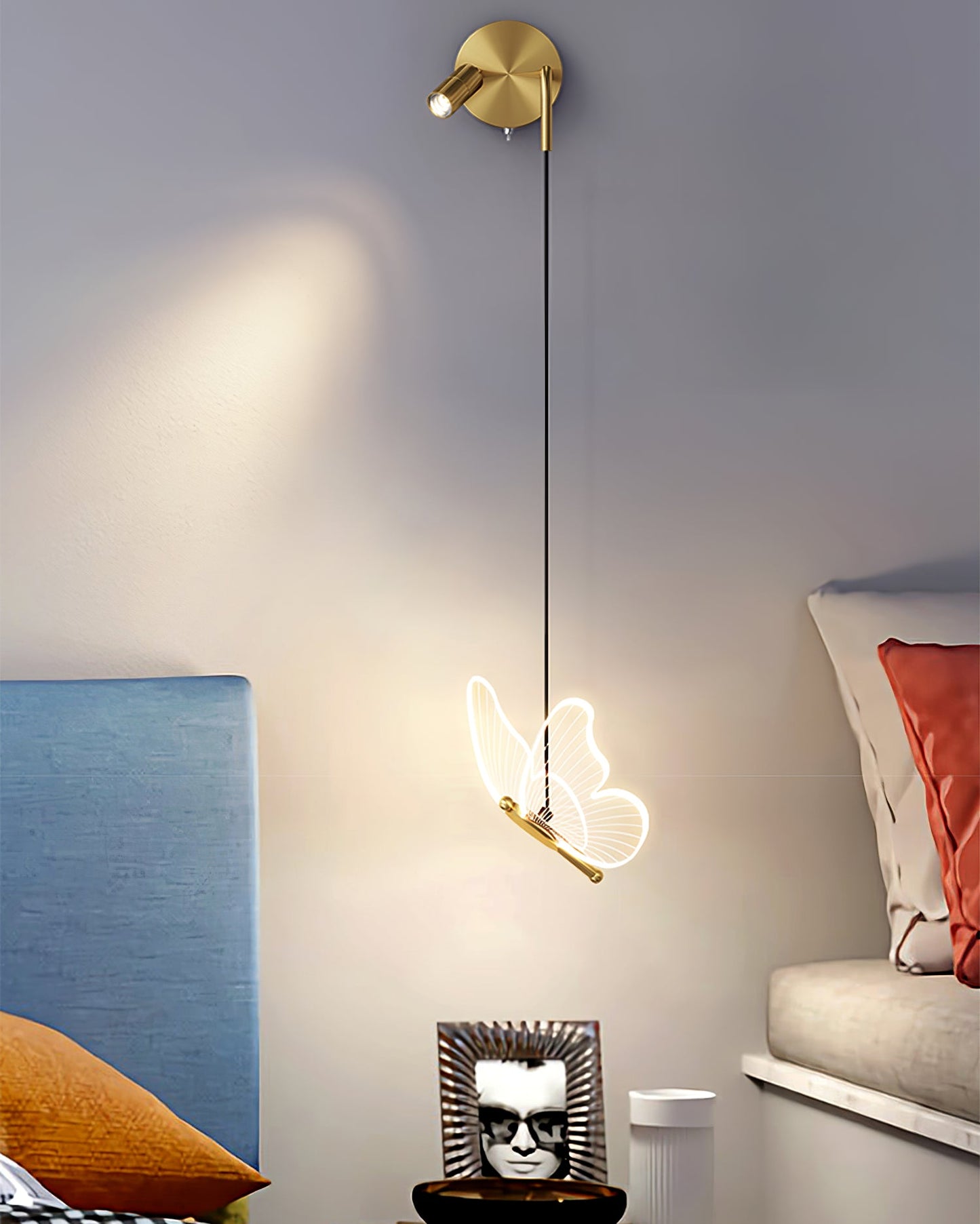 Vlinder Muurlamp