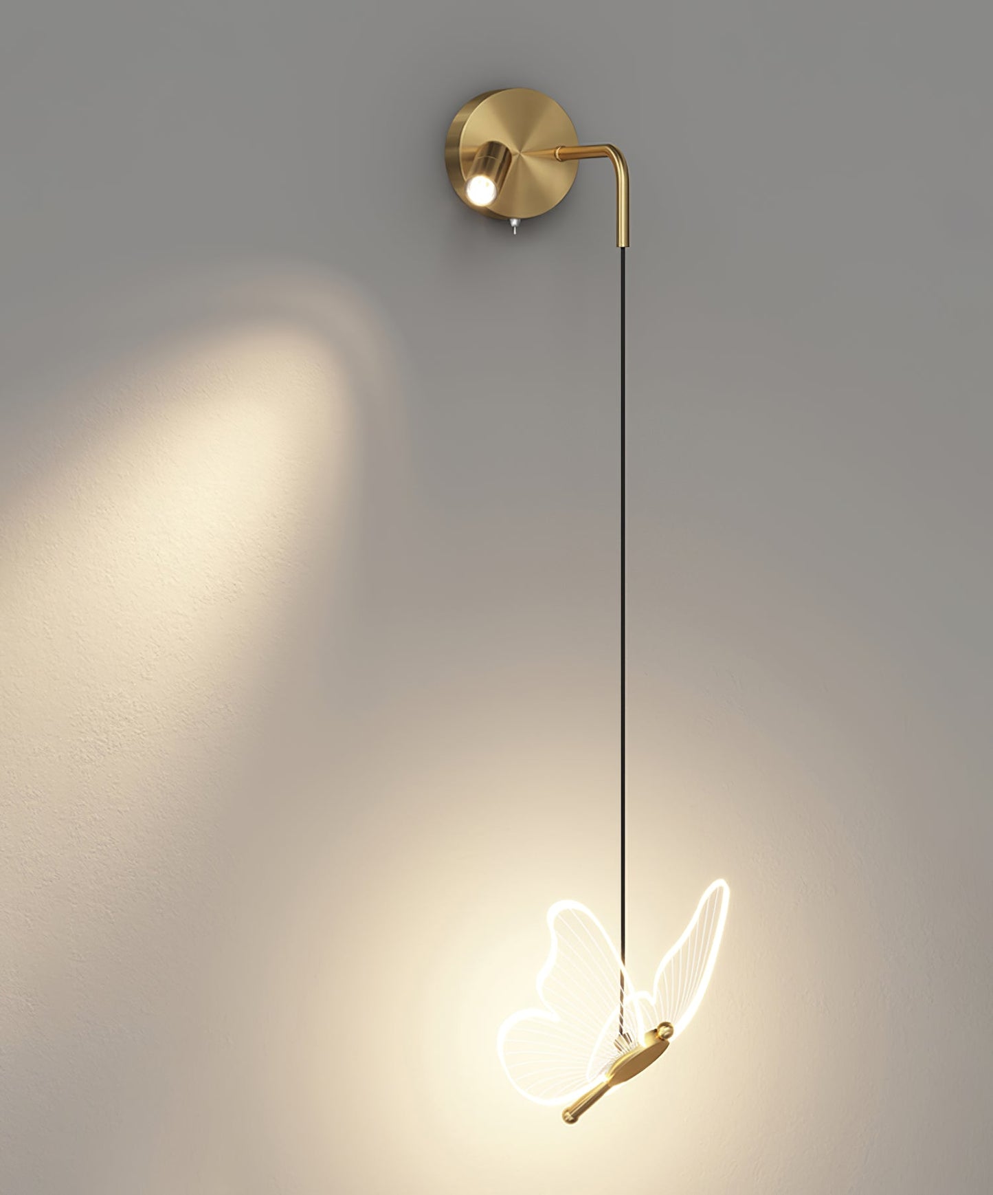 Vlinder Muurlamp