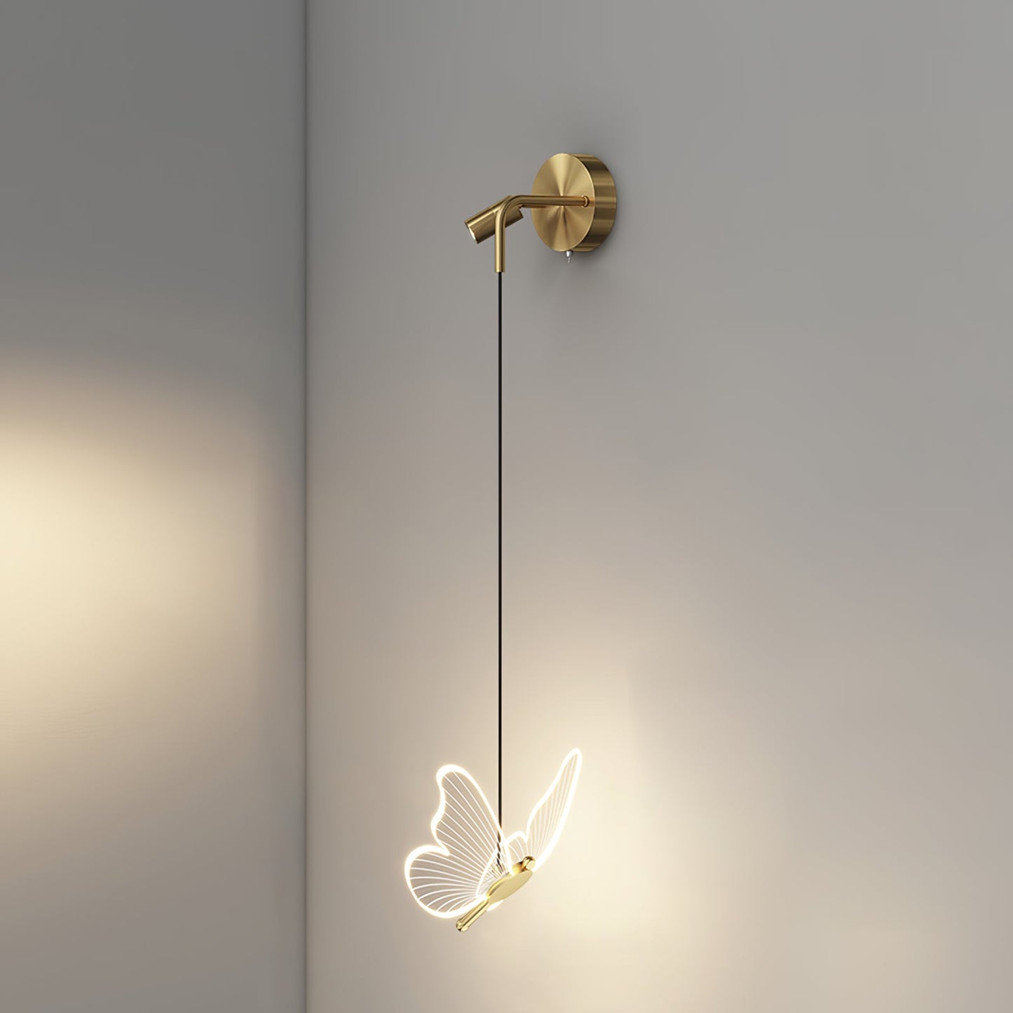 Vlinder Muurlamp