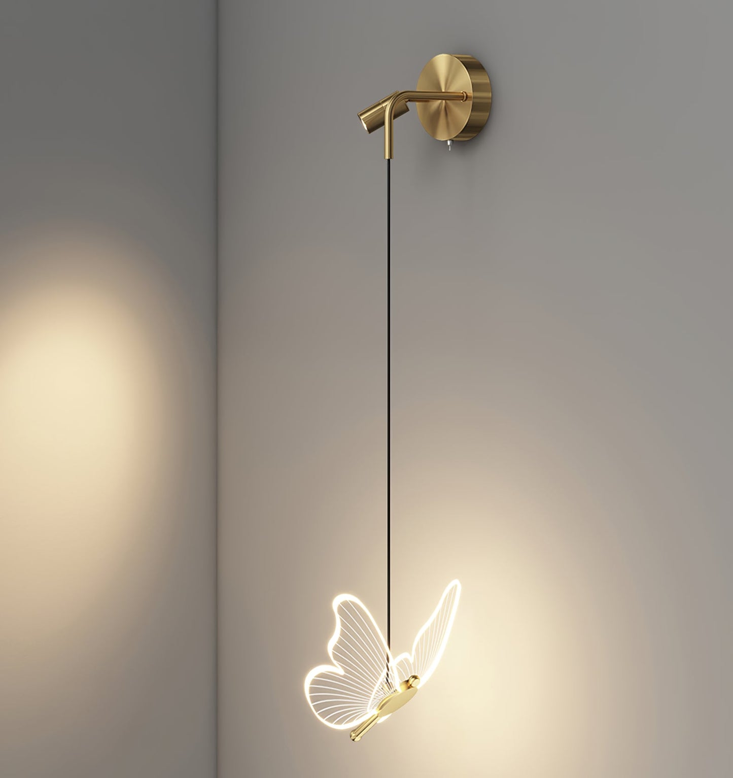 Vlinder Muurlamp