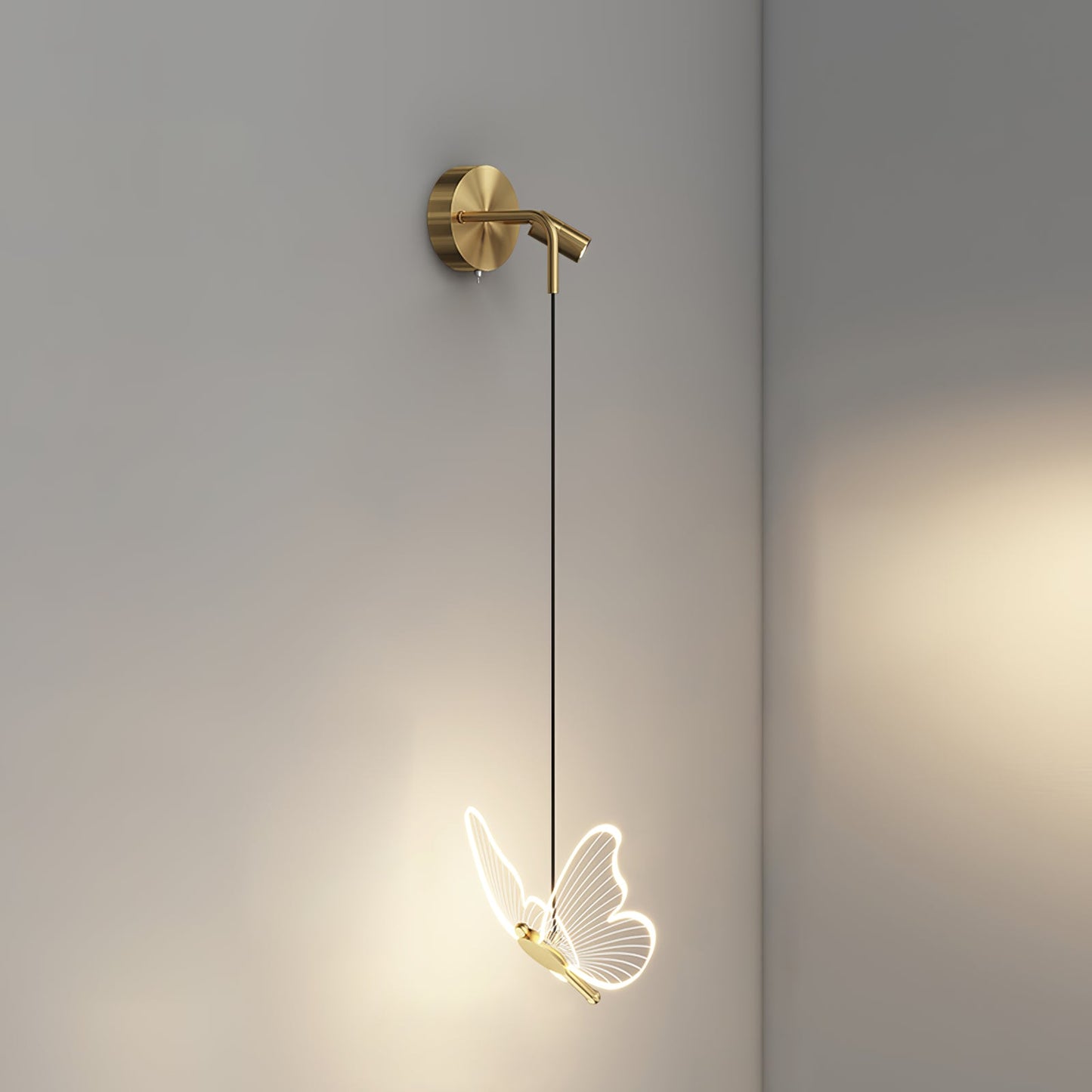 Vlinder Muurlamp