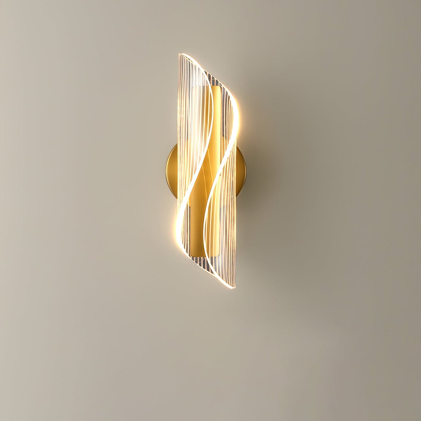 Applique en verre cristal