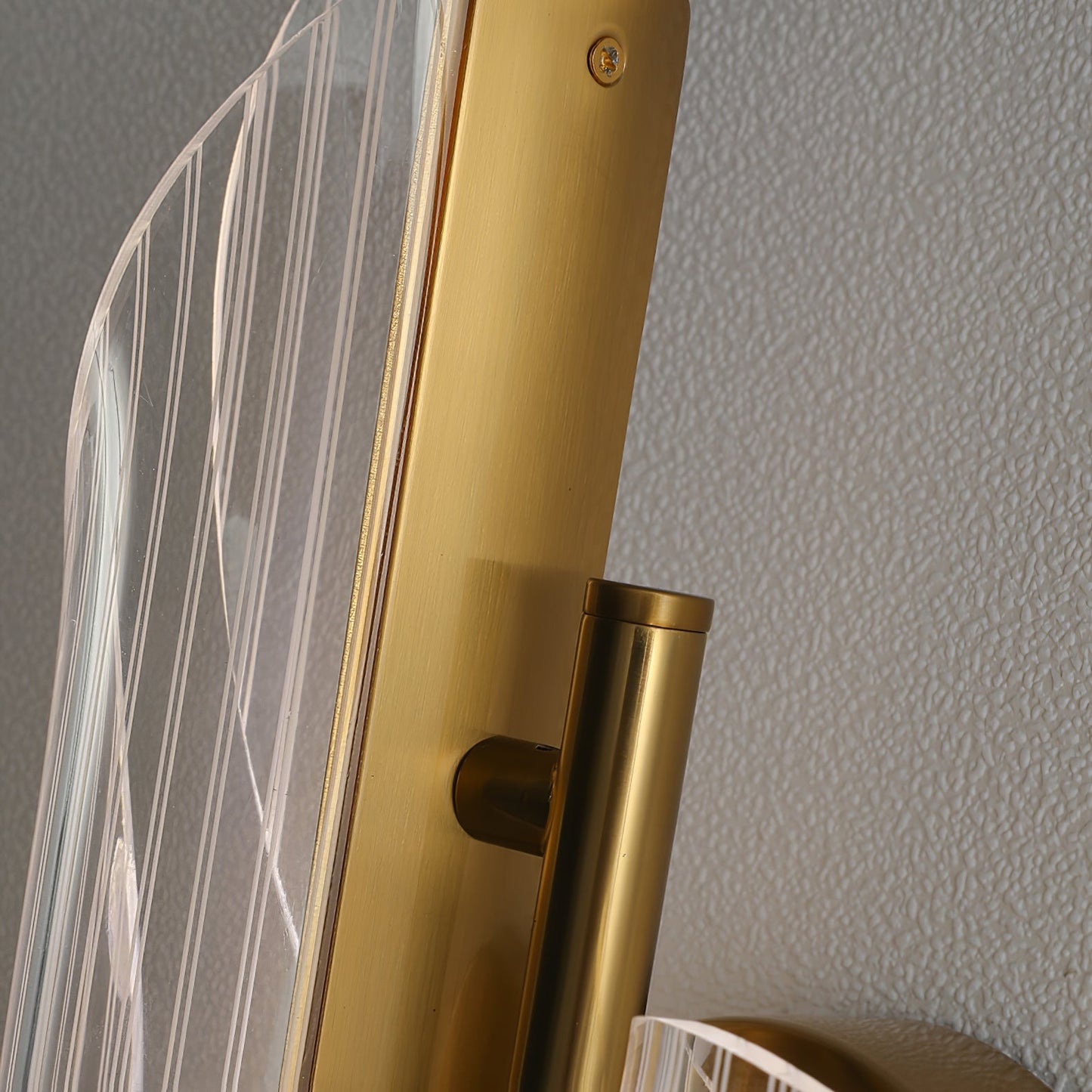 Applique en verre cristal
