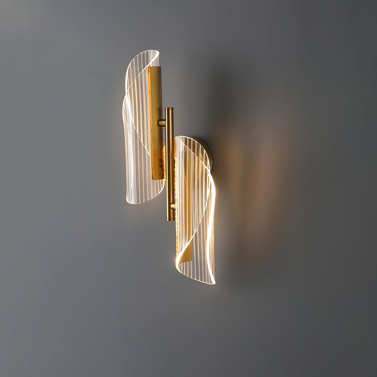 Applique en verre cristal