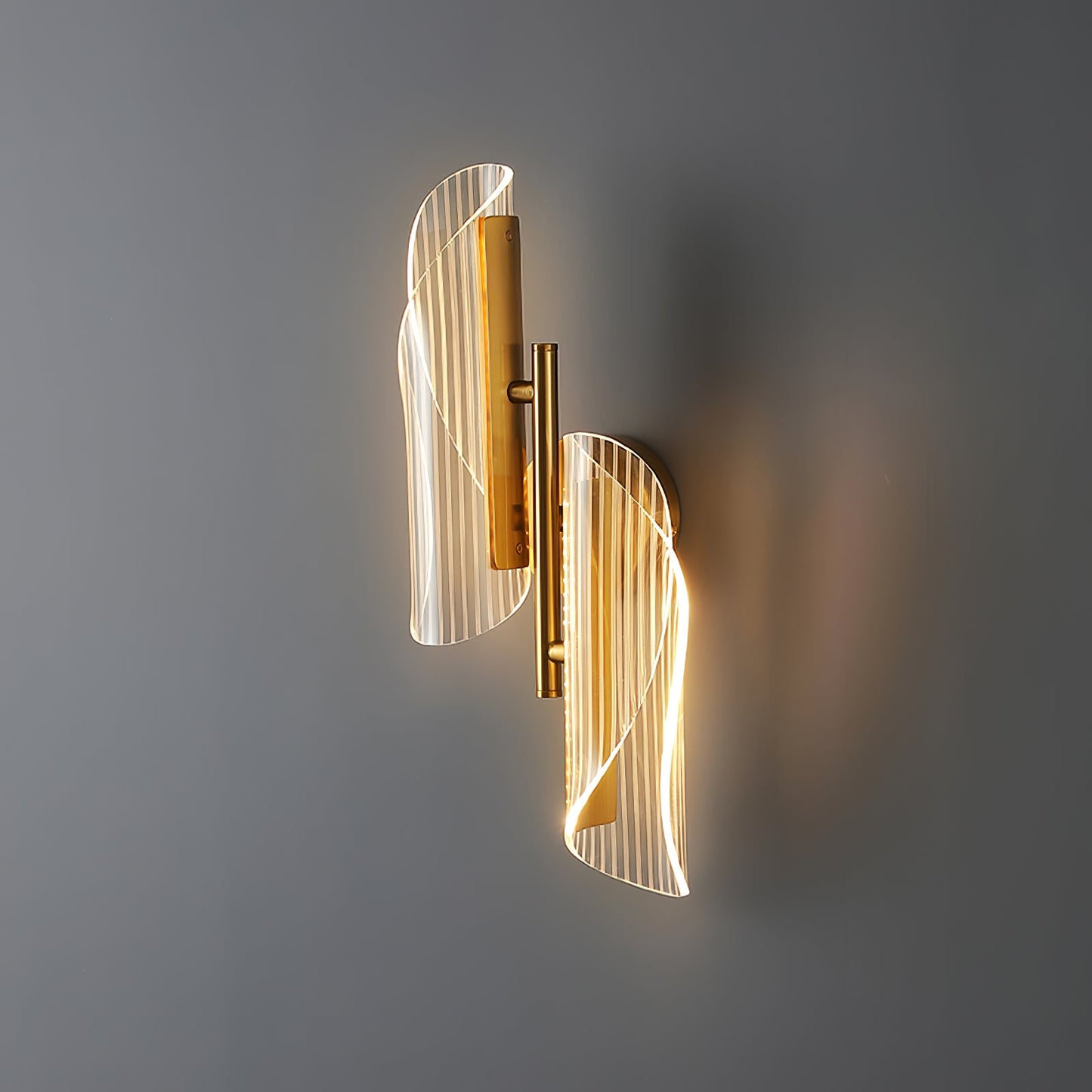 Applique en verre cristal