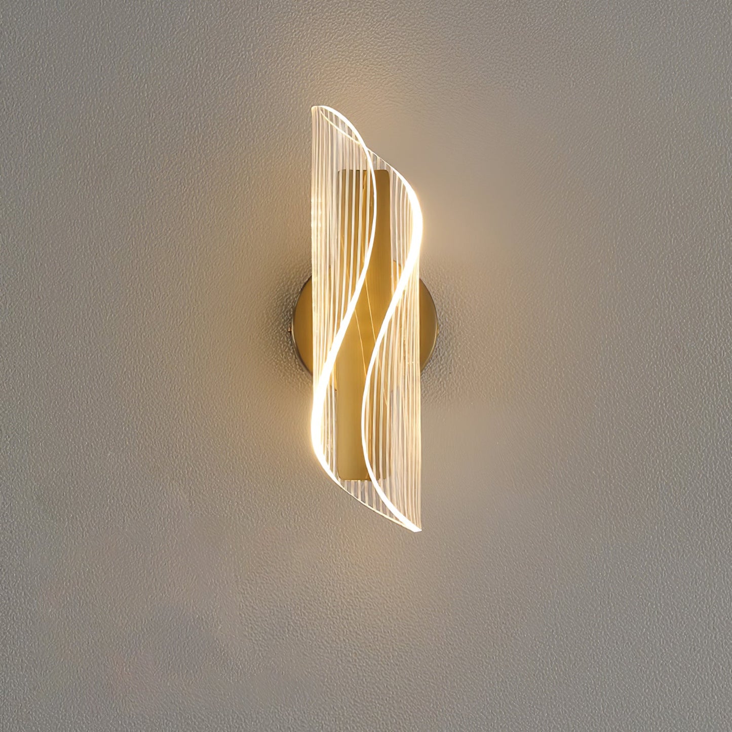 Applique en verre cristal